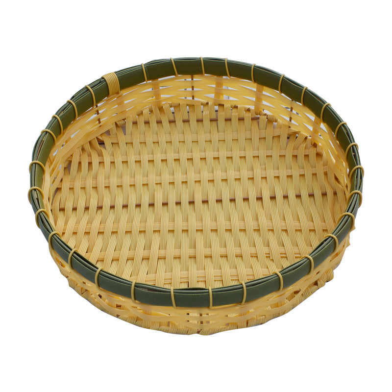 Handcrafted Woven Storage Tray Set