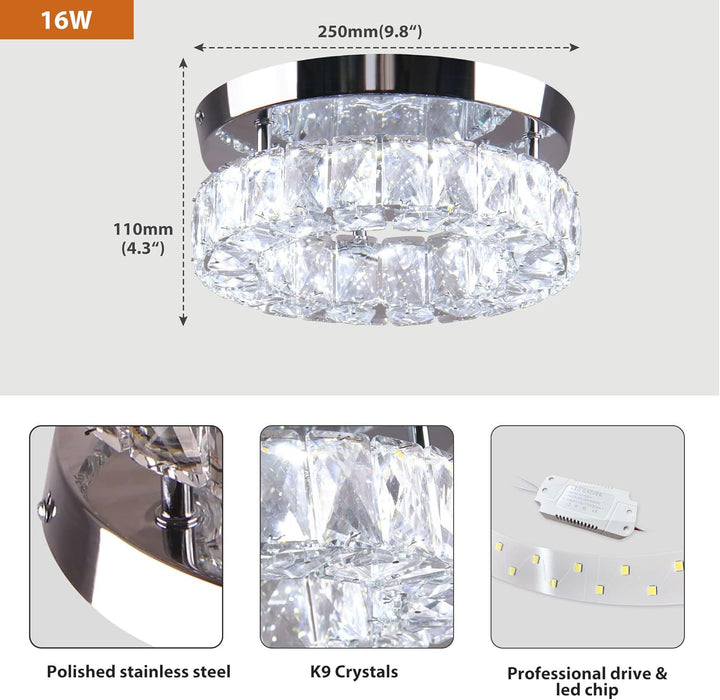 Modern Decorative Crystal Wall Light