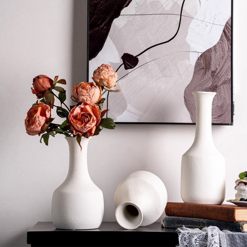 Stylish ceramic vase