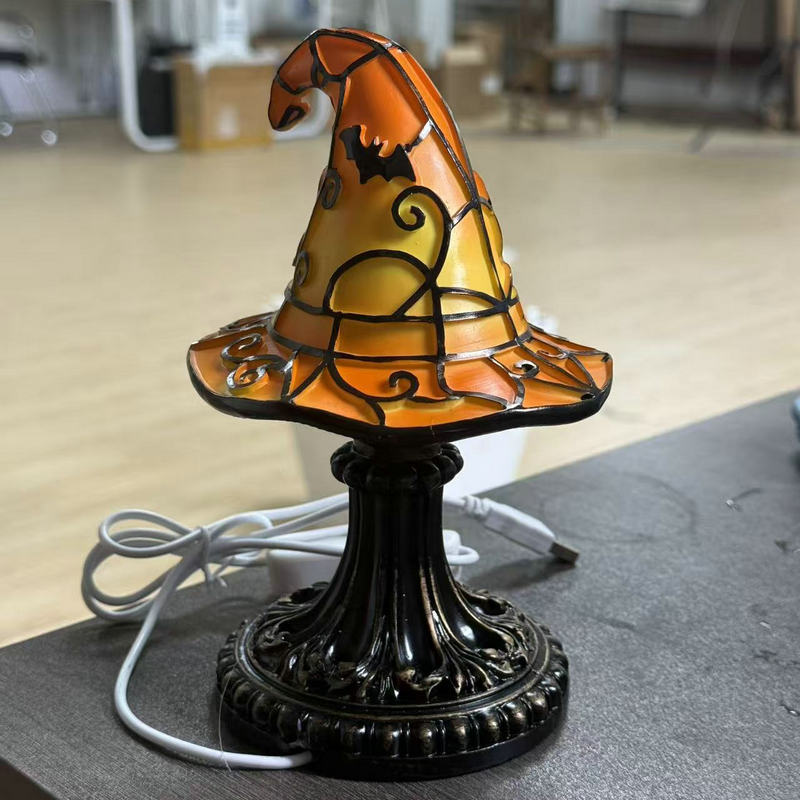 Decorative Witch Hat Table Lamp