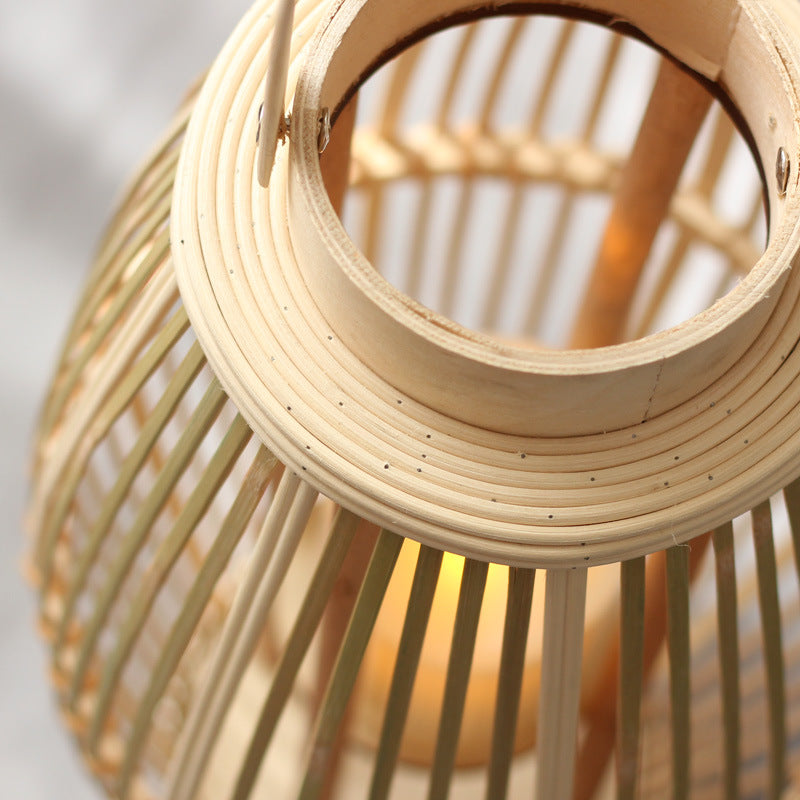 Handcrafted lantern in Scandinavian style