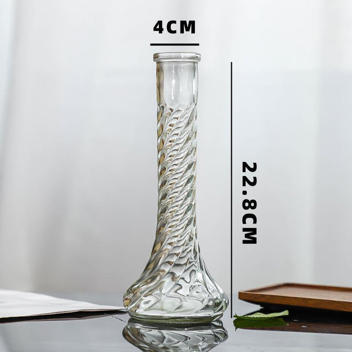 Premium Textured Glass Beverage Container