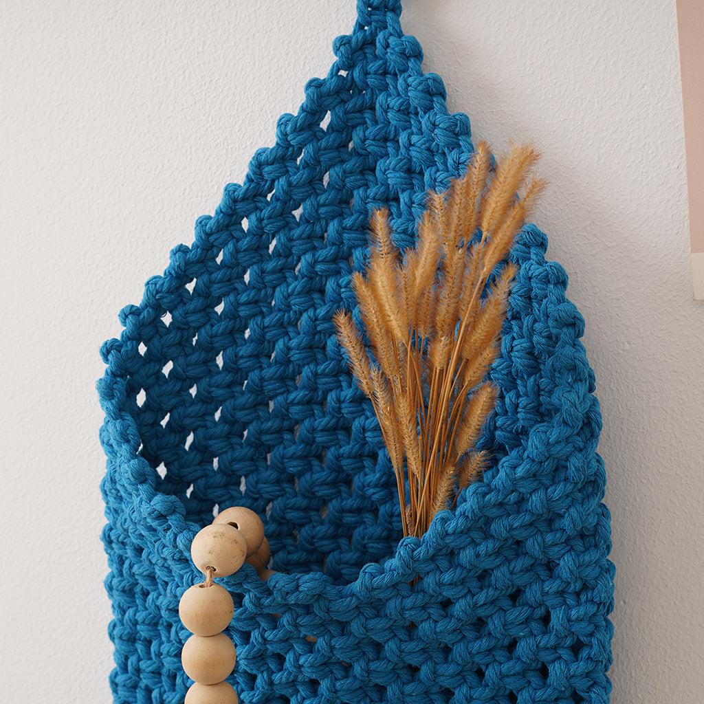 Decorative Macramé Wall Pocket