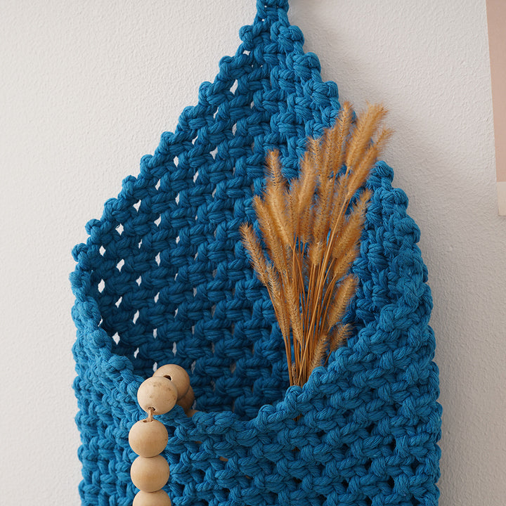 Decorative Macramé Wall Pocket
