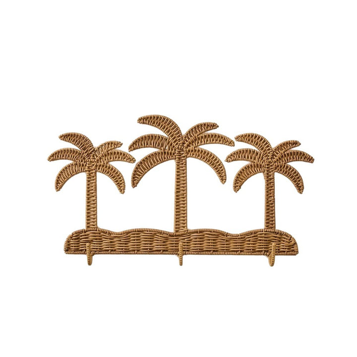 Wall wardrobe in palm design