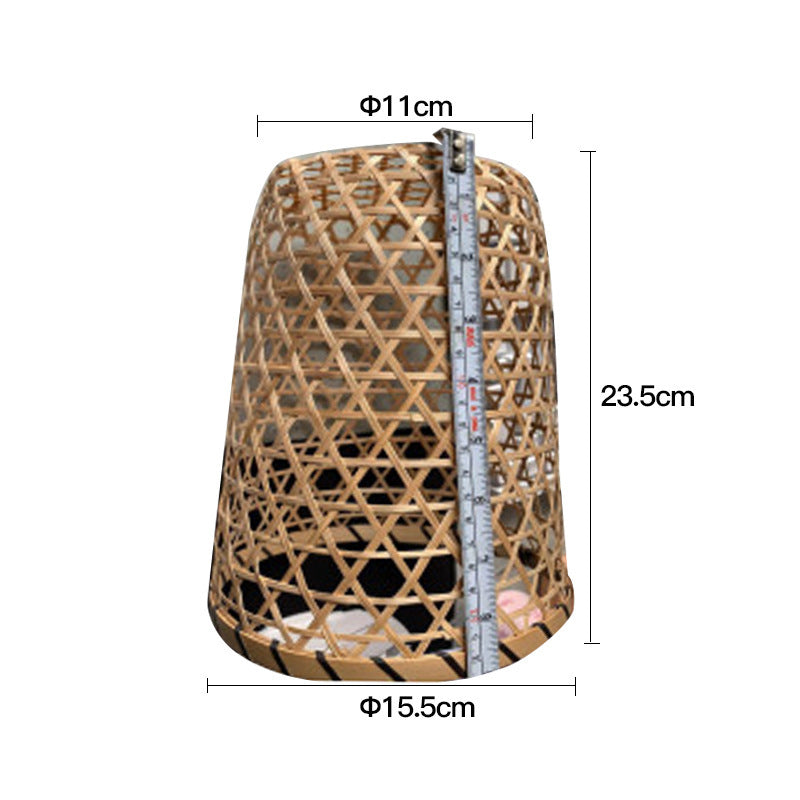 Elegant Macrame Hanging Lamp with Fringes