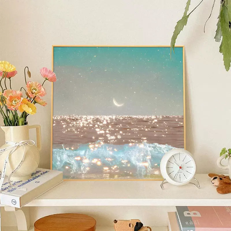 Coastal Ocean View Framed Wall Art
