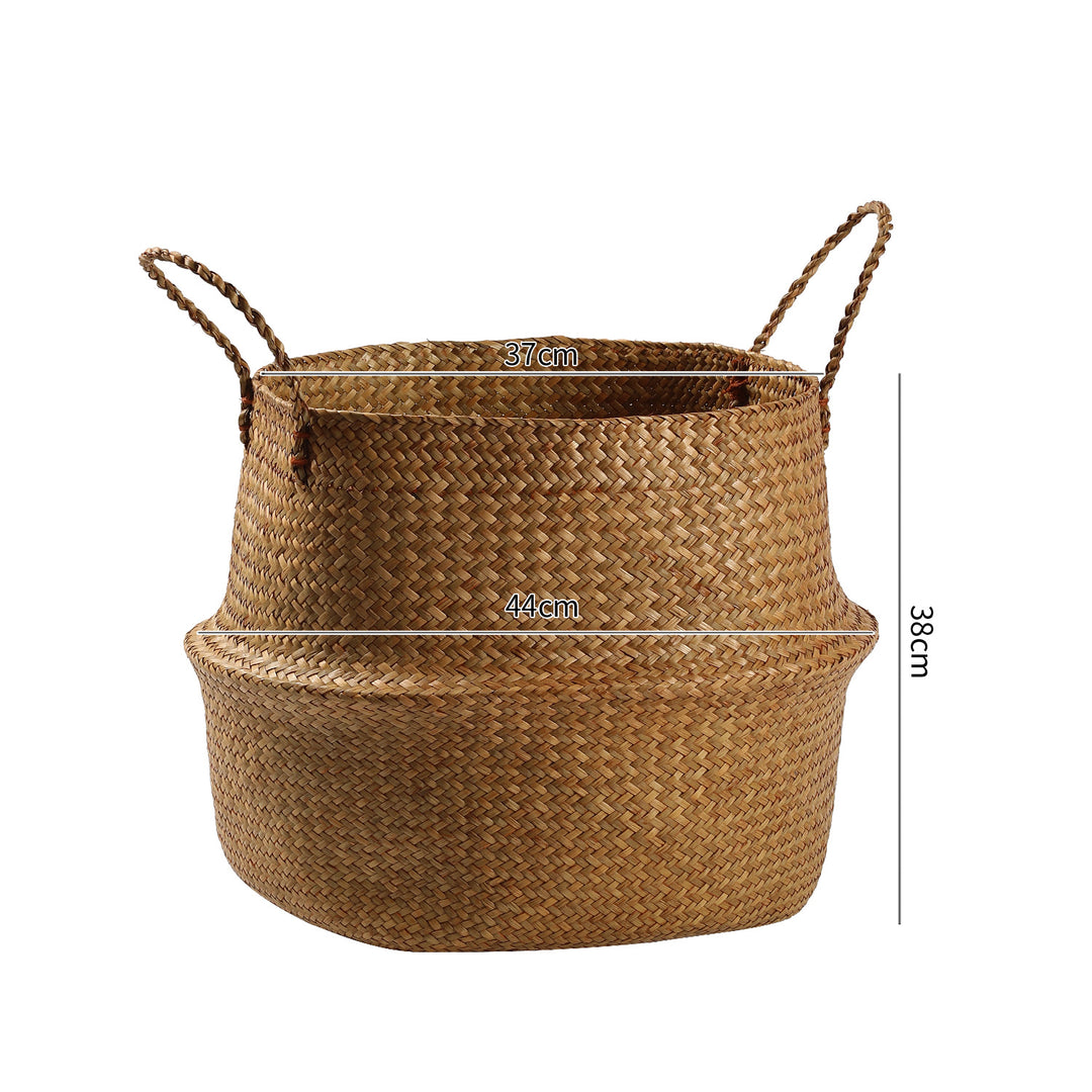 Handcrafted Woven Storage Bucket
