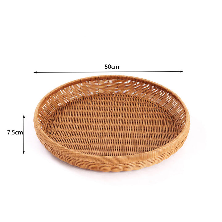 Handwoven Decorative Serving Tray