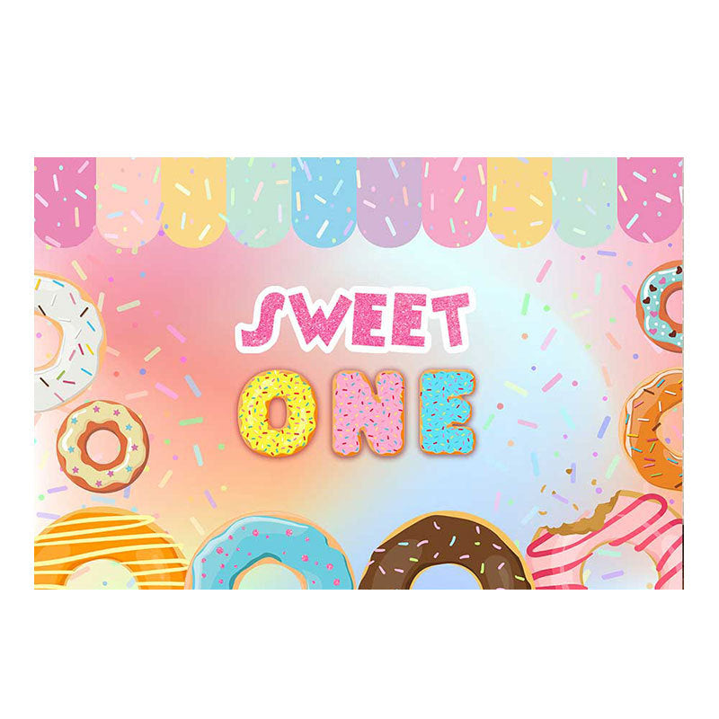 Children's Playful Donut-Themed Wall Art