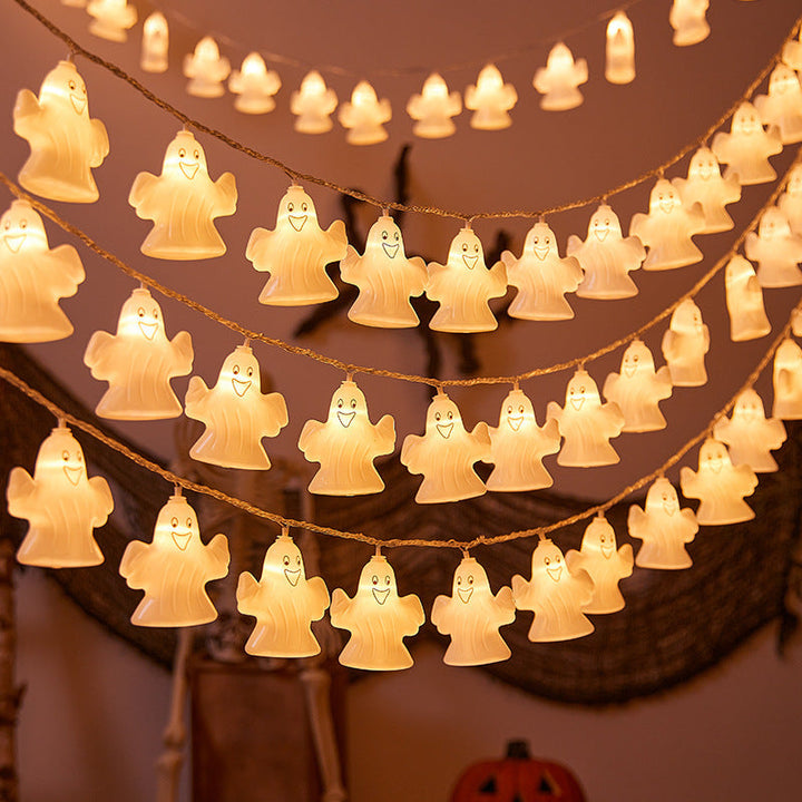 Festive Ghost LED String Lights