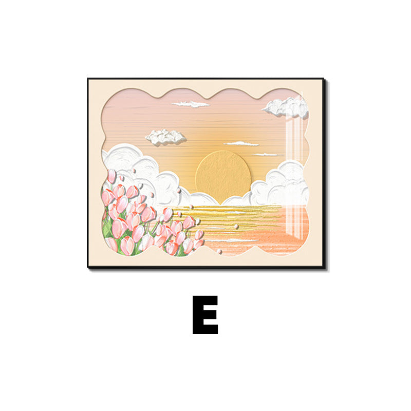 Floral Landscape Canvas Art