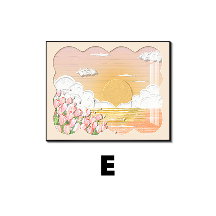 Floral Landscape Canvas Art