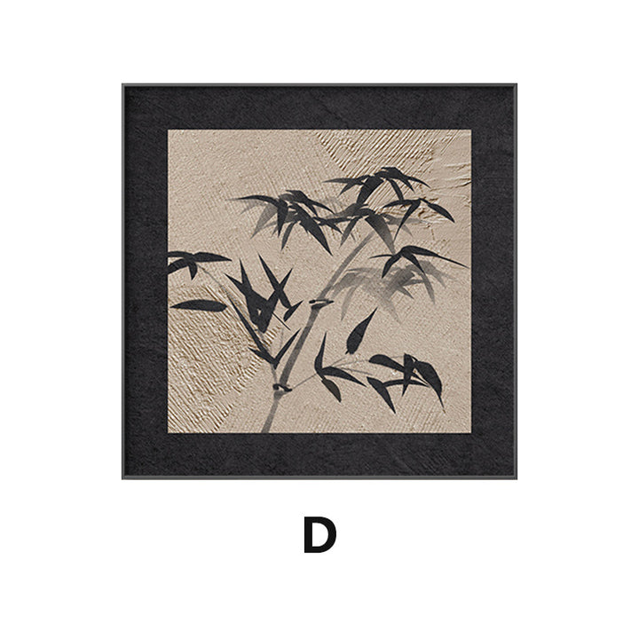 Abstract Line Art Framed Wall Decor
