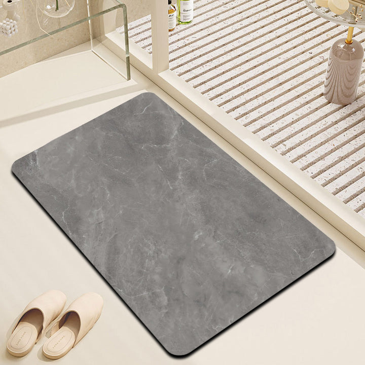 Luxury Marble Texture Bath Mat