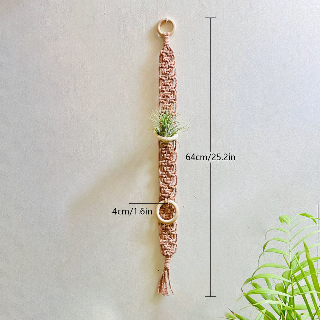 Macrame Wall Plant Holder