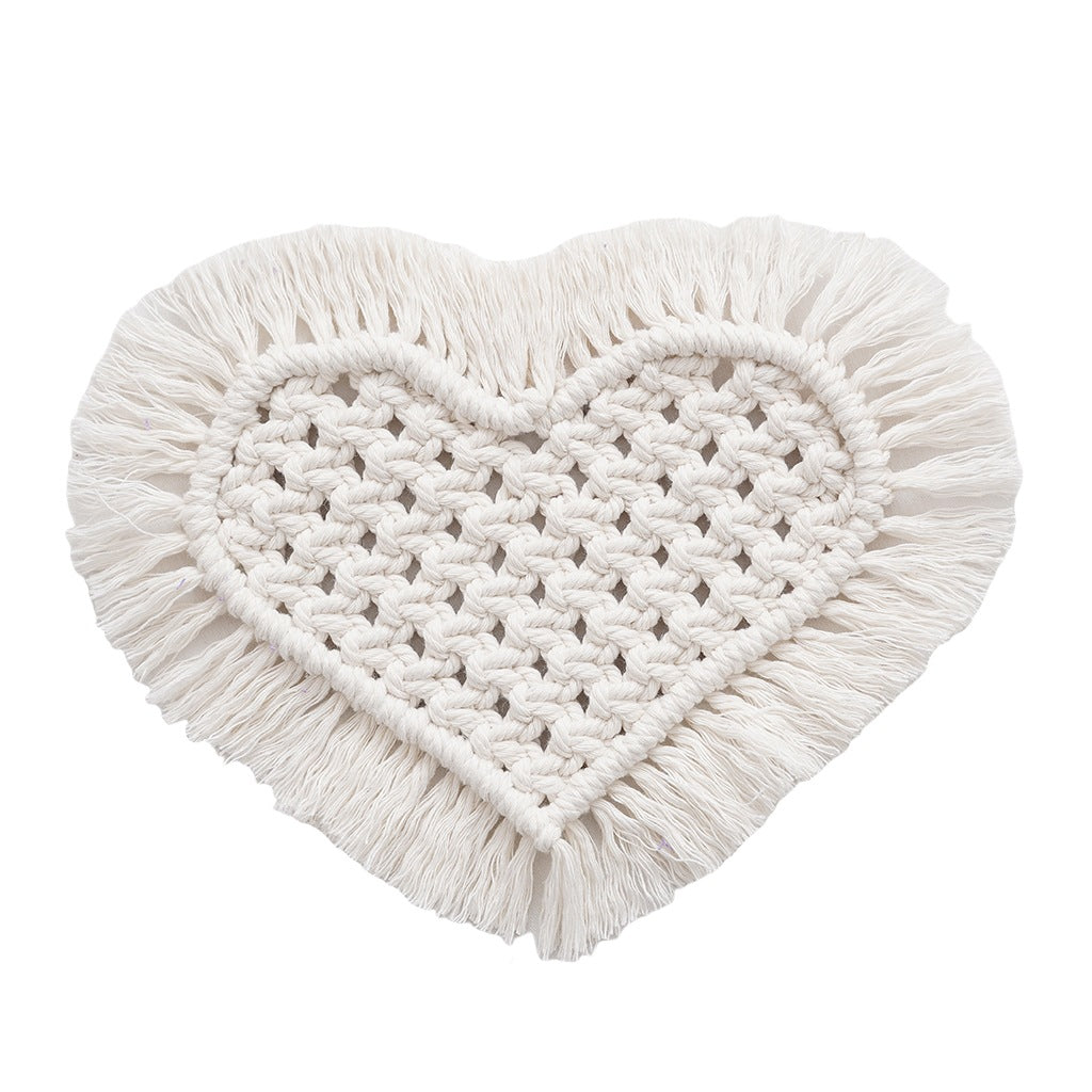 Decorative Macrame Heart Wall Hanging
