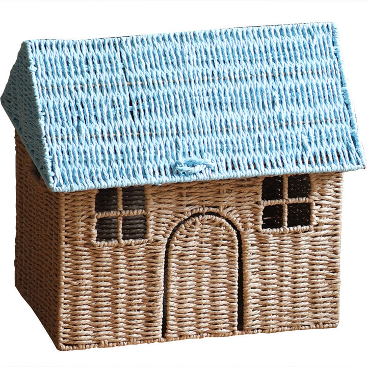Charming storage basket in house design