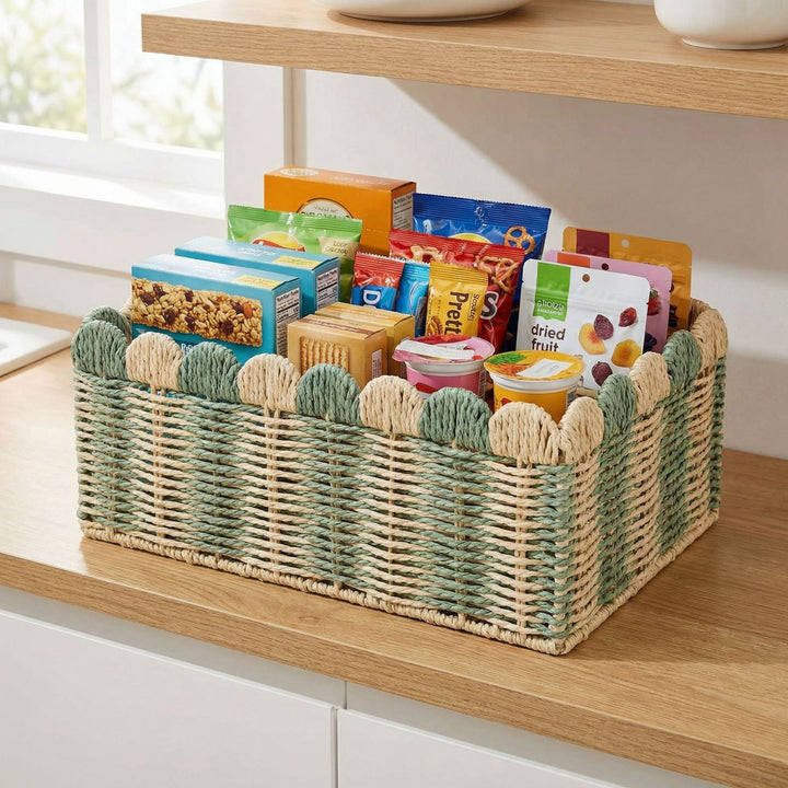Storage basket in classic design