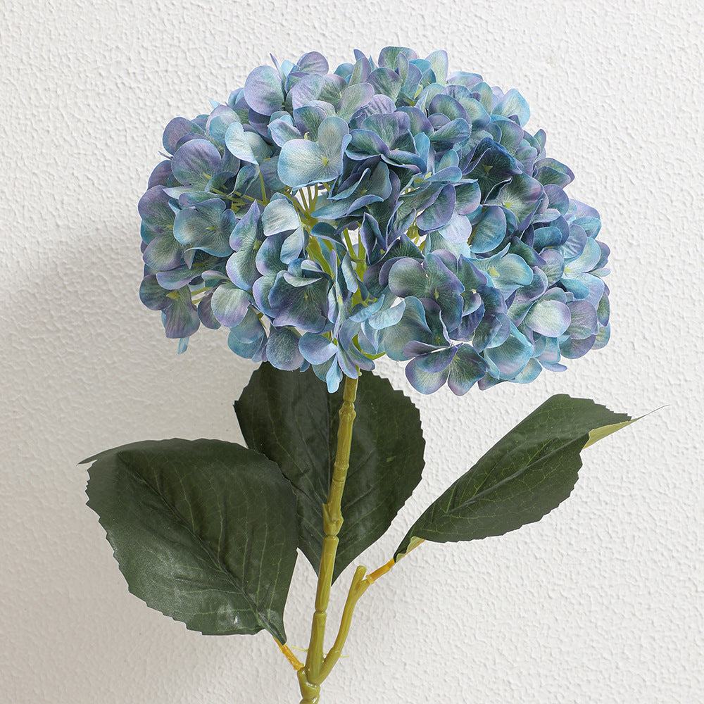 Artificial Hydrangea branch with detailed flowers
