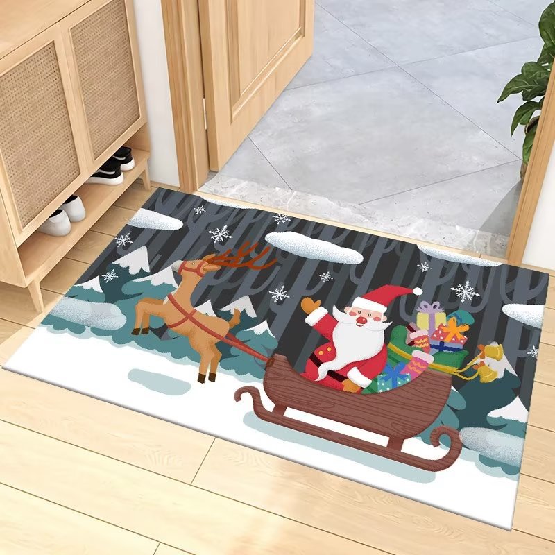 Festive Christmas Entrance Mat