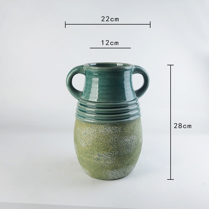Decorative and modern ceramic vase