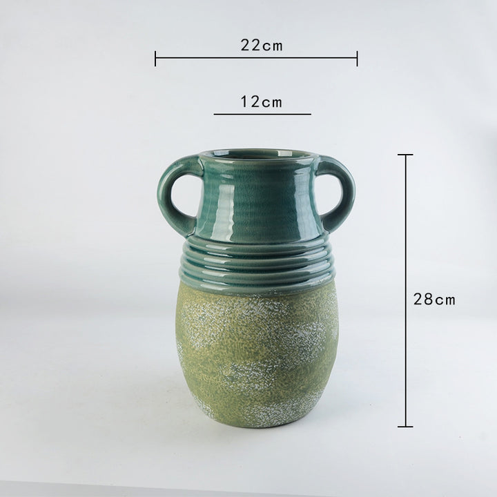 Decorative and modern ceramic vase