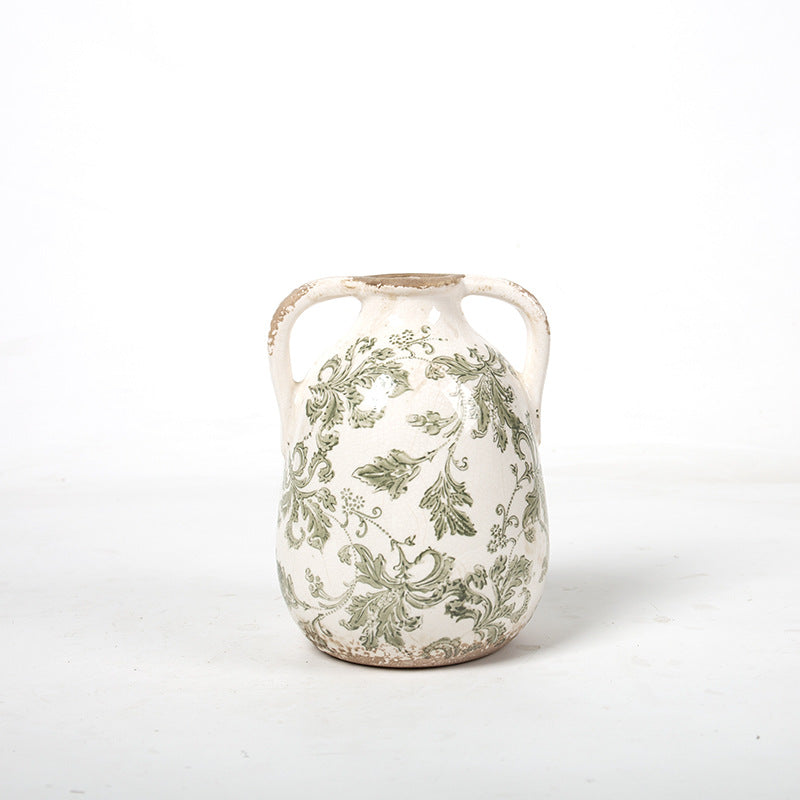 Decorative ceramic vase