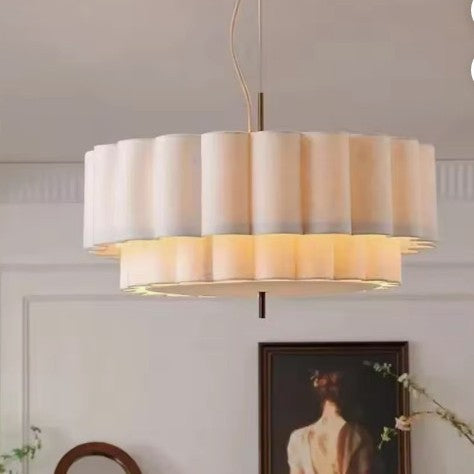Modern sculptural chandelier