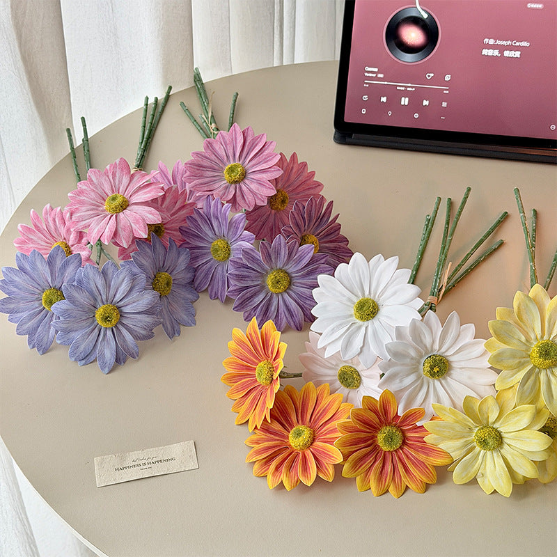 Faux Daisy Flower Stem Arrangement