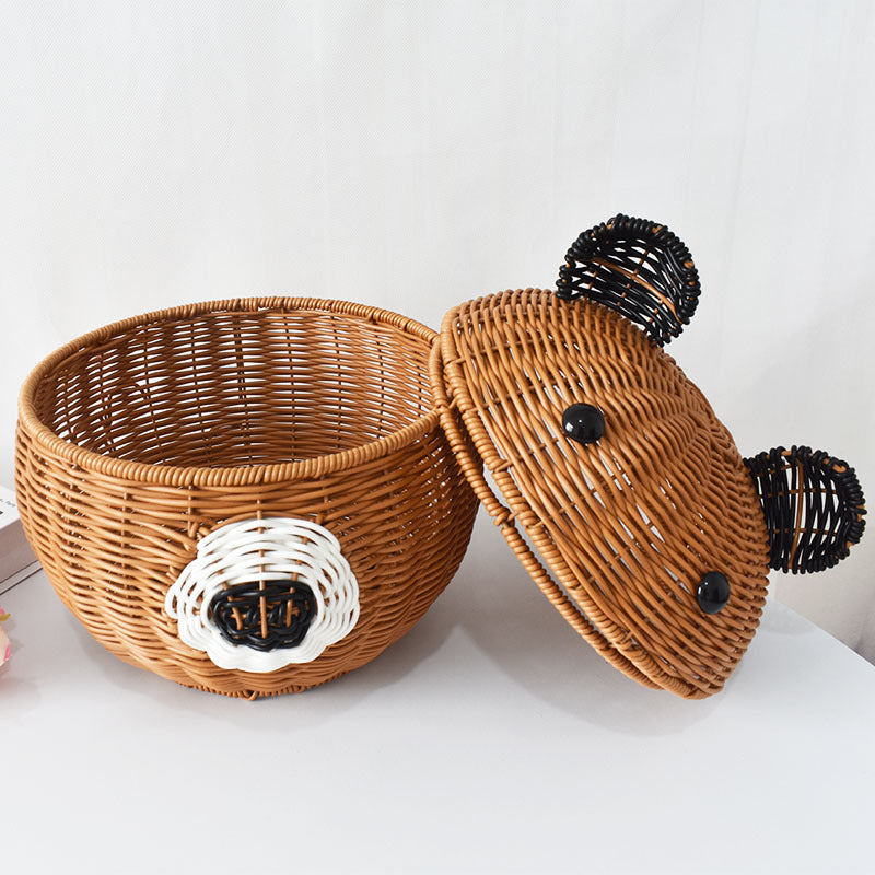 Cute Animal-Shaped Storage Basket