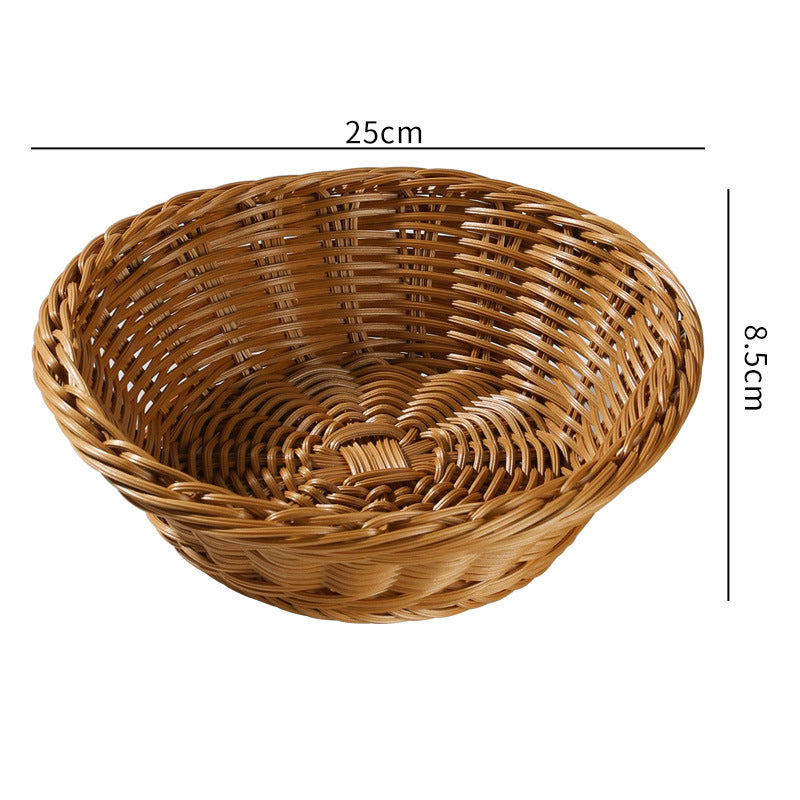 Decorative Braided Fruit Bowl