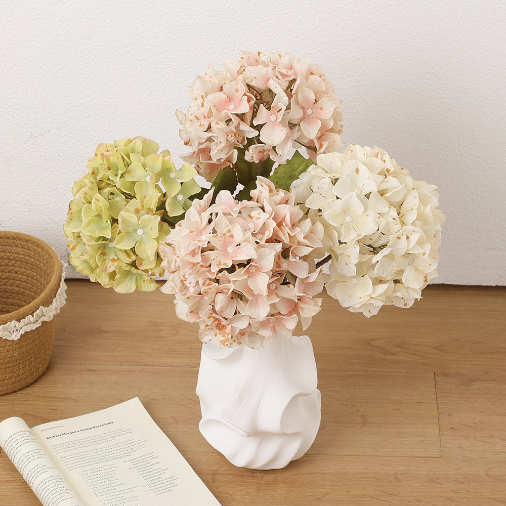 Artificial Hydrangea Flower Bouquet with Realistic Details