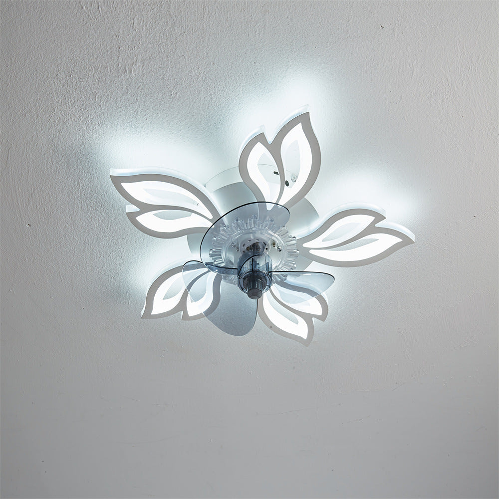 Floral Ceiling Fan Light Fixture