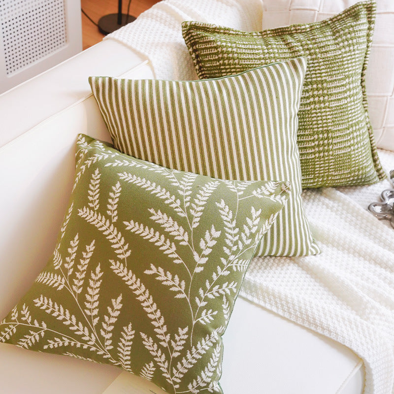 Botanical Pattern Decorative Throw Pillow