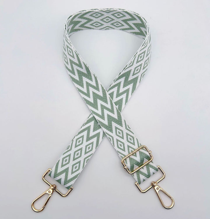 Adjustable Patterned Bag Strap