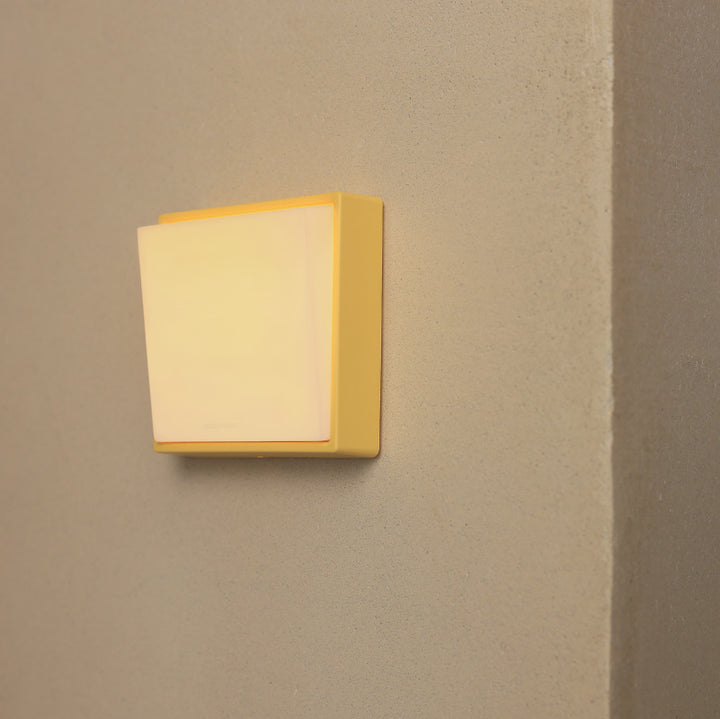 Wall-mounted LED night light with soft diffuser