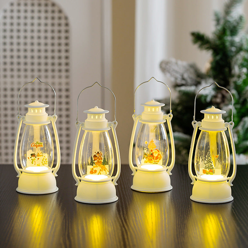 Christmas lantern with LED payment