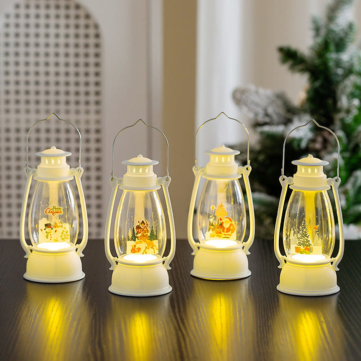 Christmas lantern with LED payment