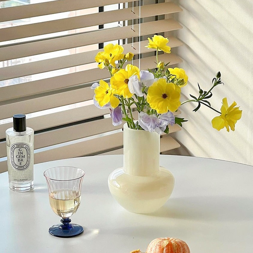 Contemporary Glass Floral Display