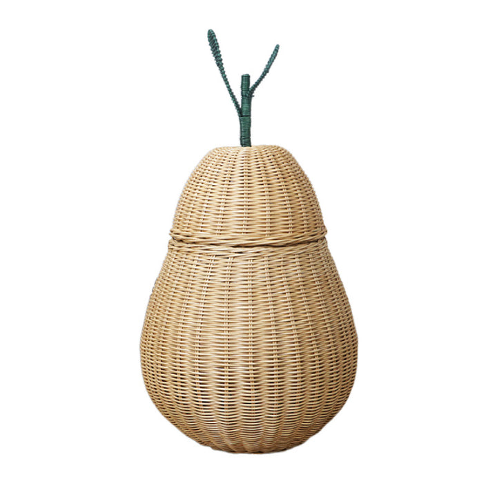 Stylish storage basket in apple design