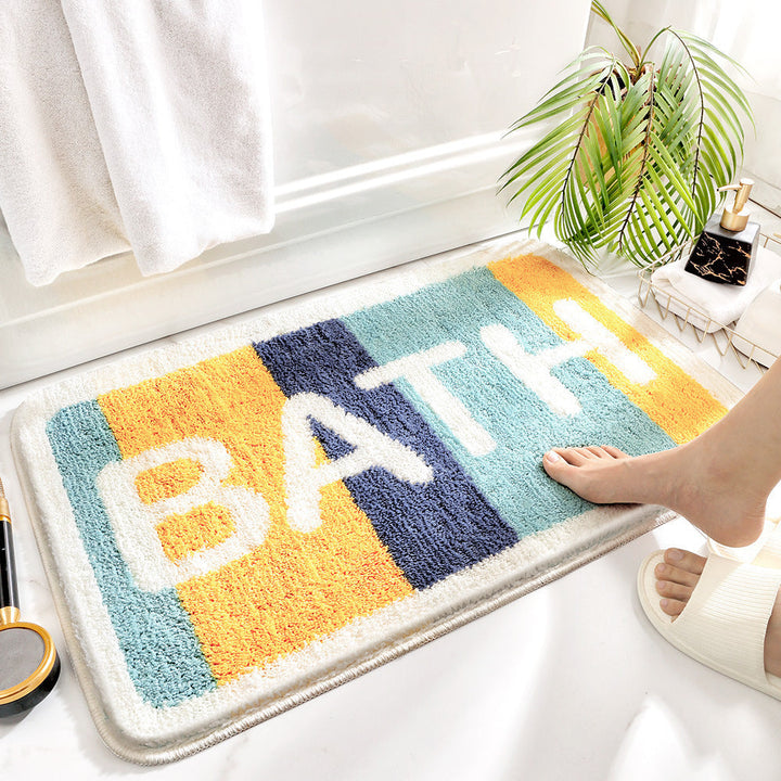 Cat-Themed Bath Mat