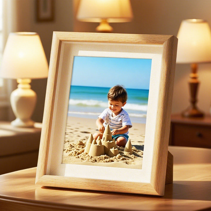 Natural Wooden Photo Frame