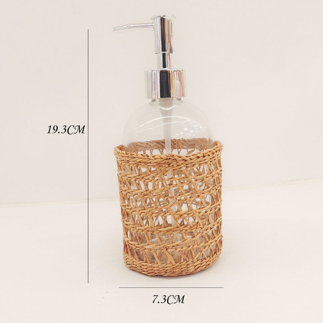 Decorative Woven Soap Dispenser