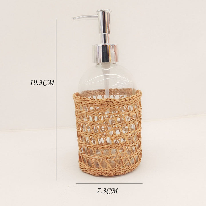 Decorative Woven Soap Dispenser