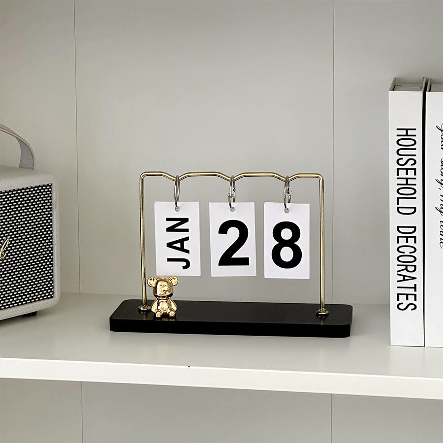 Decorative Desk Calendar Holder
