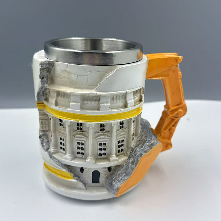 Creative Construction Worker Mug