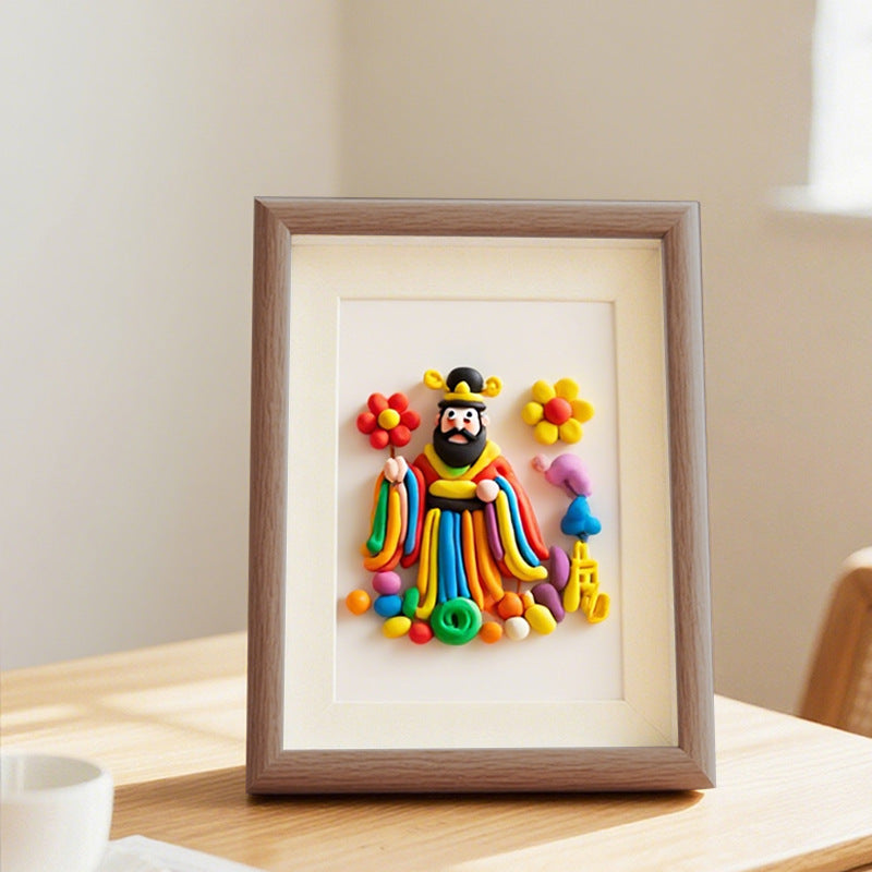 Artisan Clay Sculpture Wall Art