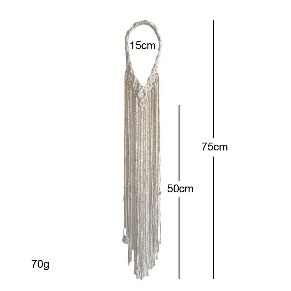 Macrame Decorative Wall Hanging Organizer