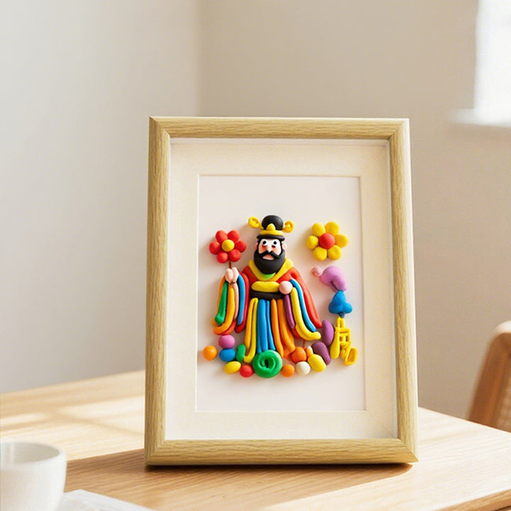 Artisan Clay Sculpture Wall Art